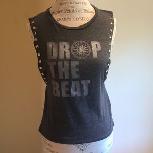Soul cycle studded  tank